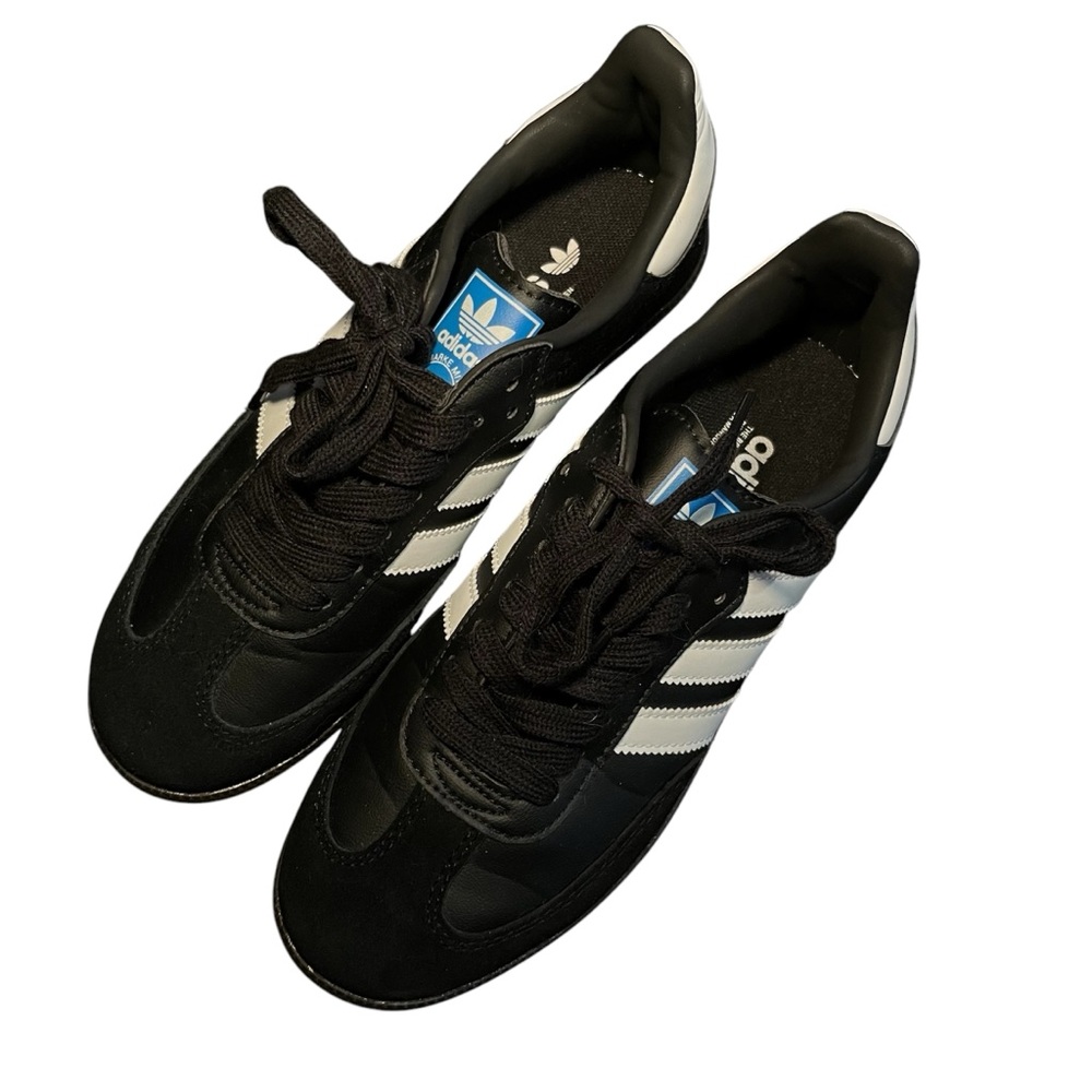 Adidas Samba Black and White Sneakers - Picture 2 of 8